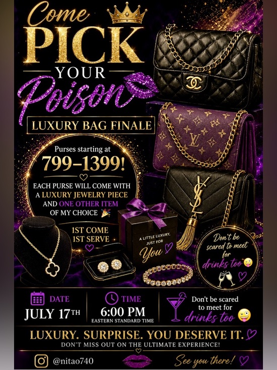 Handbags - Pick Your Poison Sale🎉